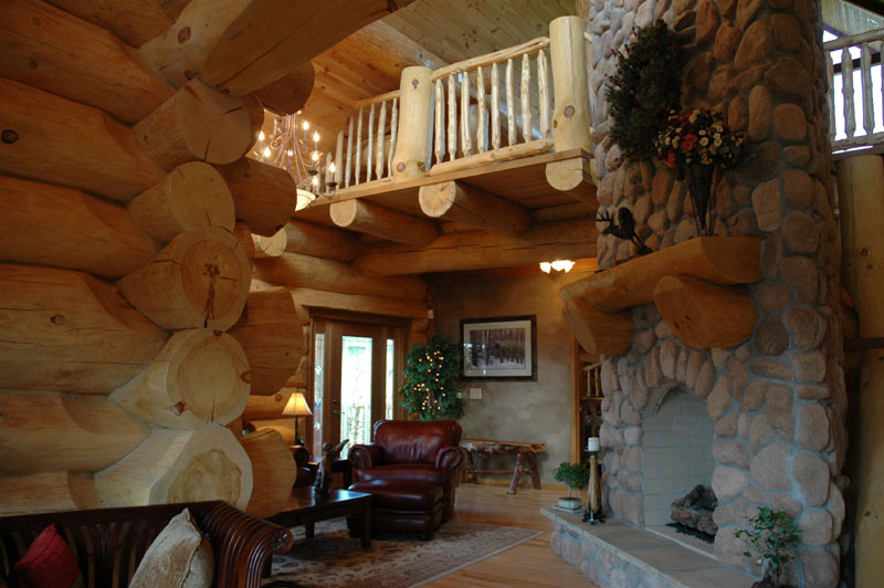 handcrafted log homes